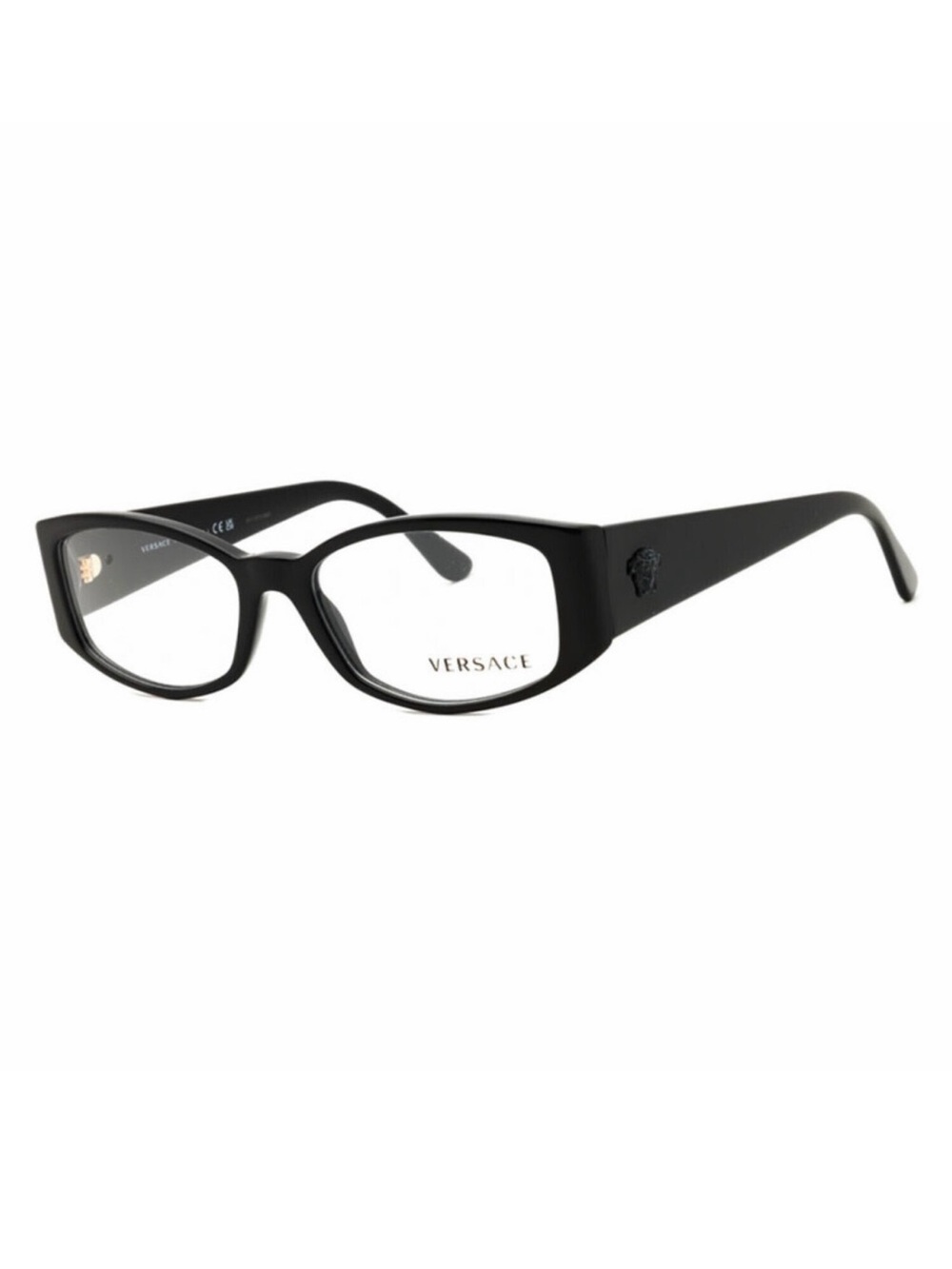 NEW Versace VE3343 GB1 Black Eyeglasses Authentic